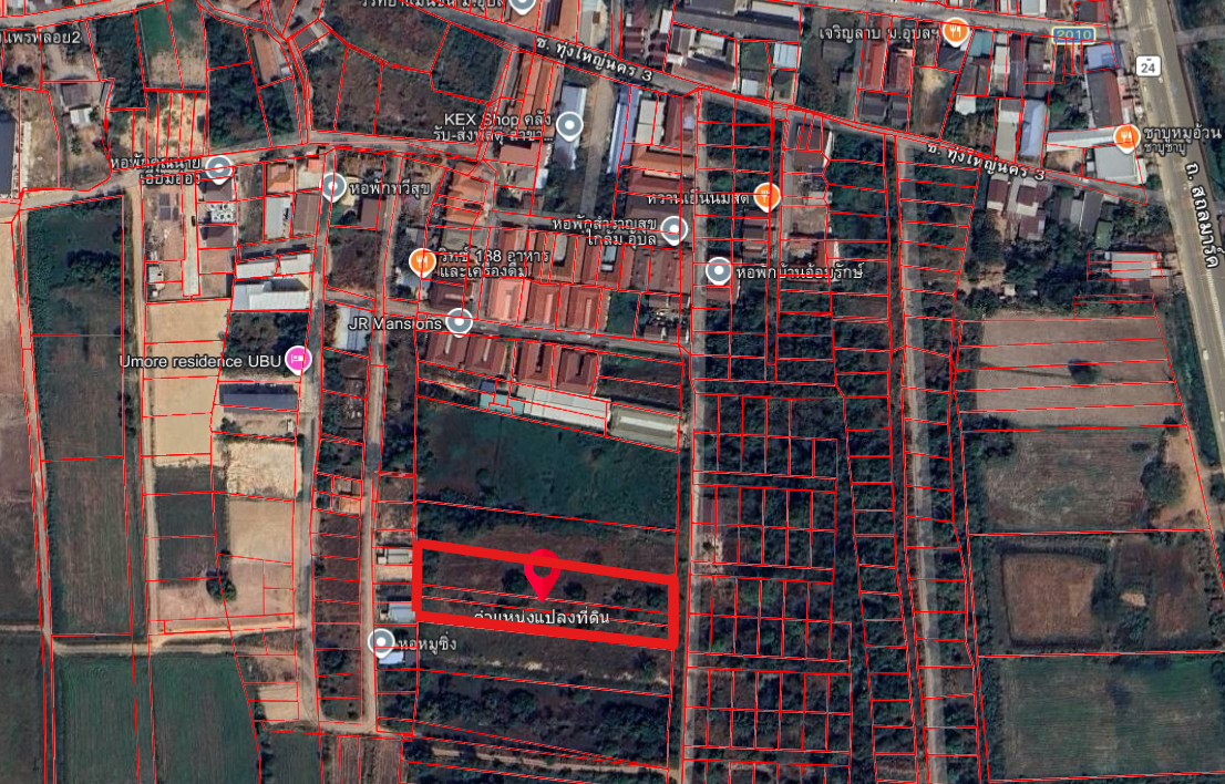 ที่ตั้ง ภาพทางอากาศ