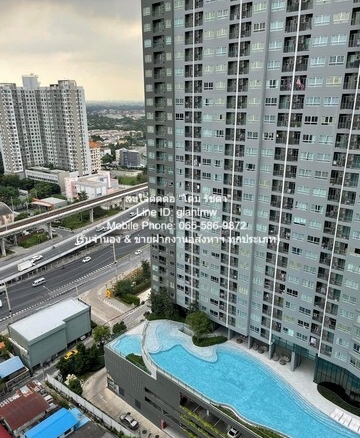ID : DSL-468 ขายด่วน ๆ ห้องชุด เอลลิโอ สาทร-วุฒากาศ Elio Sathorn-Wutthakat ใหญ่ 35 ตรม 3300000 BAHT ไม่ไกลจาก ใกล้ BTS วุฒากาศ เพียง 470 เมตร โครตถูก!