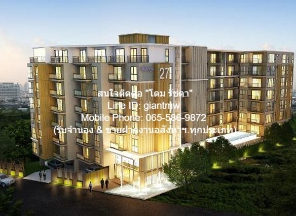 ให้เช่าด่วน คอนโด Mirage Sukhumvit 27 22000 – 1 ห้องนอน 1 ห้องน้ำ 36square meter ใกล้ BTS อโศก ราคางาม