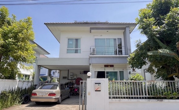 ขายบ้านเดี่ยว 2 ชั้น โครงการ เสนา วิลล์ บรมราชชนนี สามพราน นครปฐม ห่างจาก Central ศาลายา เพียง 1.1 กม.