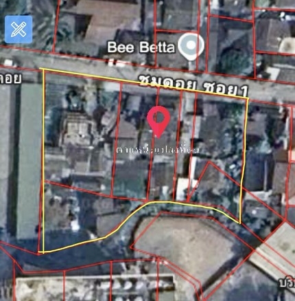 ขาย ที่ดิน ย่านนิมาน เชียงใหม่ 470 ตรว เข้าจากถนนคันคลอง 100 เมตร