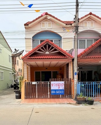 ขาย หมู่บ้านราชพฤกษ์ 7 เทพกุญชร 23 คลอง1 เป็นทาวน์เฮาส์ 2 ชั้น หลังมุม ถนนเมน