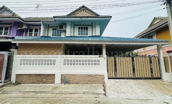 บ้านแฝด พฤกษา 30 บางบัวทอง พิมลราช รีโนเวทสวย พร้อมอยู่ ทำเลดี