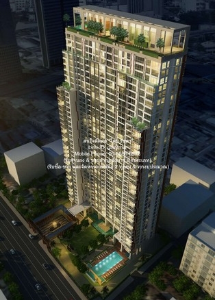 รหัส DSL-698 RENT ให้เช่า CONDOMINIUM ดิ แอดเดรส สาทร 47 SQ.M. 1 BR 40000 B. ไม่ไกลจาก BTS ช่องนนทรี บรรยากาศร่มรื่น