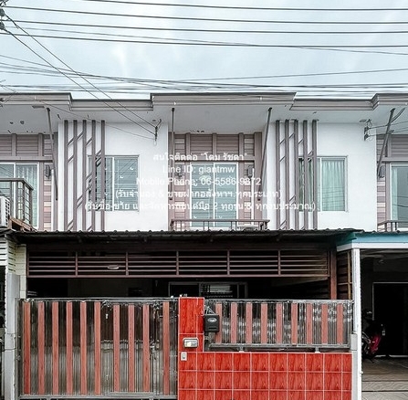 รหัส: AHB-074 ประกาศขาย Townhouse ขายทาวน์เฮ้าส์ 2 ชั้น ซ.วัชรพล (แถวสายไหม) ใกล้ทางด่วน และรถไฟฟ้า 18.6 ตร.ว. 3 น 2 น้ำ 1 จอดรถ 19 ตาราง-วา 0 งาน 0 RAI 1990000 THAI BAHT ไม่ไกลจาก BTS สถานีคูคต และตลาดวงศกร BIG SALE