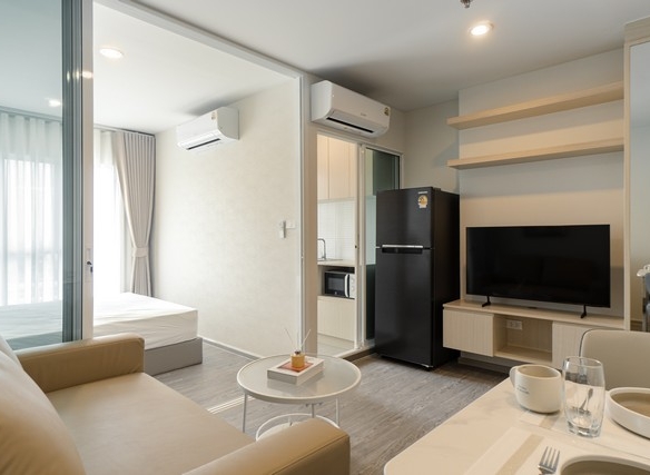 ให้เช่าคอนโด Regent Home Bangna – 1 ห้องนอน ชั้น 19 วิวโค้งน้ำบางกระเจ้า (สวยที่สุด!)