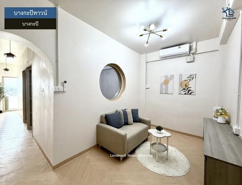 IN-103 ขายห้องชุด รีโนเวทใหม่ พร้อมเข้าอยู่ บางกะปิทาวน์คอนโด บางกะปิ ห้องขนาด 36.65 ตรม 1 นอน 1 น้ำ