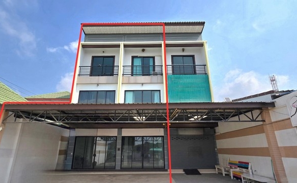 ขายอาคารพาณิชย์ 3 ชั้น 2คูหา บางแก้ว อ.เมืองอ่างทอง จ.อ่างทอง