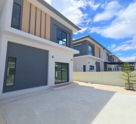ให้เช่าบ้านเดี่ยว 2 ชั้นหลังใหม่ 150 ตรม. 3 ห้องนอน โครงการ ซีพีเอ็น นิน วงแหวน-ลำลูกกาคลอง6 (CPN Ninn ) ใกล้ตลาดชัชวาล